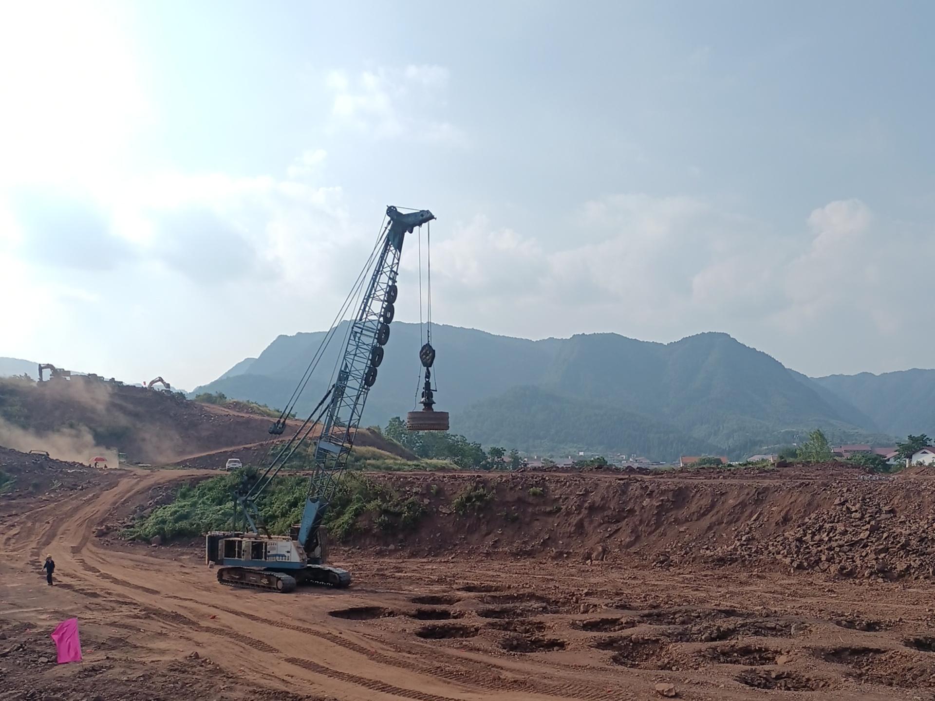 强夯置换地基工程如何确定强夯施工设计参数